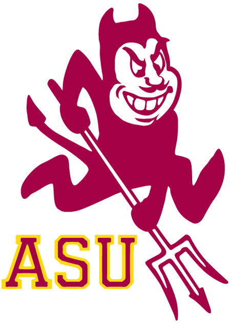 Arizona State Sun Devils 1980-2010 Alternate Logo v2 iron on transfers for T-shirts